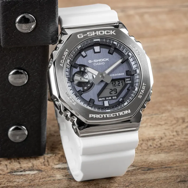 Casio G-Shock 2100 Series Dark Grey Dial Men's Watch- GM-2100WS-7A